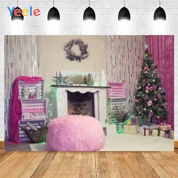 Yeele Merry Christmas Fireplace Pink Sofa Lanterns Background Photophone Photography for Photo Studio Decoration Customized Size
Yeele Merry Christmas Fireplace Pink Sofa Lanterns Background Photophone Photography for Photo Studio Decoration Customized Size