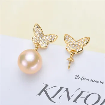 NEW ARRIVAL 925 Sterling Silver Earrings Mountings Findings Settings Jewelry Parts Fittings Accessories for Pearls Beads Stones
NEW ARRIVAL 925 Sterling Silver Earrings Mountings Findings Settings Jewelry Parts Fittings Accessories for Pearls Beads Stones
