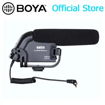 BOYA Electronic 2016 New Black BY-VM190P Camera Mounted Shotgun Microphone For Gopro Canon Nikon Sony Cameras Mini Camcorders
BOYA Electronic 2016 New Black BY-VM190P Camera Mounted Shotgun Microphone For Gopro Canon Nikon Sony Cameras Mini Camcorders
