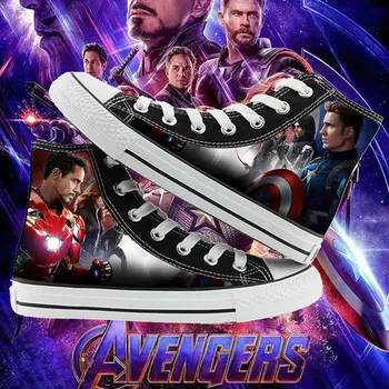 movie Avengers: Endgame Tony Stark Iron Man shoes Cosplay Captain America High-Top Shoes Men women casual canvas shoes Cosplay
movie Avengers: Endgame Tony Stark Iron Man shoes Cosplay Captain America High-Top Shoes Men women casual canvas shoes Cosplay