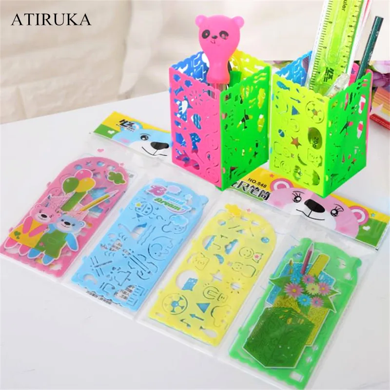 4Pcs/Set Spirograph Geometric Ruler Multi-function Drafting Tools Stationery For Students Kids Drawing Template DIY Painting Toy
4Pcs/Set Spirograph Geometric Ruler Multi-function Drafting Tools Stationery For Students Kids Drawing Template DIY Painting Toy