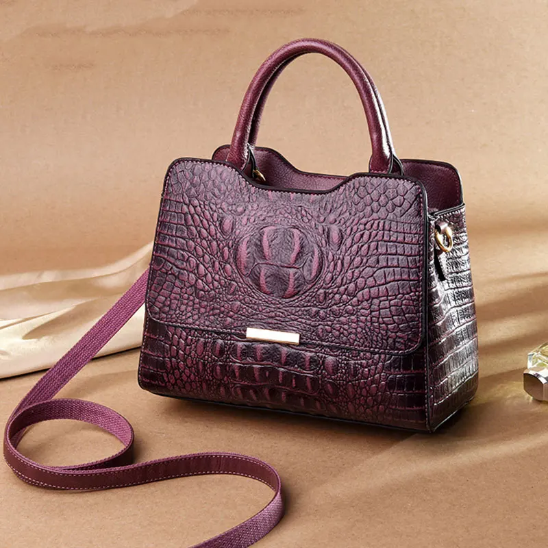 High Quality Alligator Messenger Bags For Women Fashion Metal Lock Shoulder Bags Ladies Casual Pu Leather Crossbody Bag Chic 
High Quality Alligator Messenger Bags For Women Fashion Metal Lock Shoulder Bags Ladies Casual Pu Leather Crossbody Bag Chic