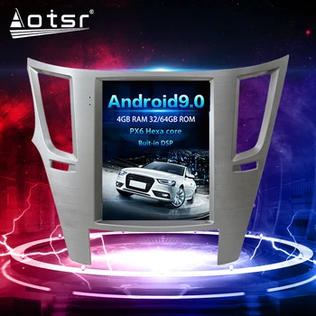 10.4” PX6 Android 9.0 Tesla Style Vertical Screen GPS Navigation Car Multimedia Radio Player For Subaru Legacy Outback 2009-2014
10.4” PX6 Android 9.0 Tesla Style Vertical Screen GPS Navigation Car Multimedia Radio Player For Subaru Legacy Outback 2009-2014