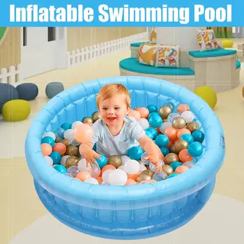 130cm Baby Kids Inflatable Round Swimming Pool PVC Ocean Ball Pool Bathtub Outdoor Indoor Water Play Fun for 0-3 Years Old 
130cm Baby Kids Inflatable Round Swimming Pool PVC Ocean Ball Pool Bathtub Outdoor Indoor Water Play Fun for 0-3 Years Old