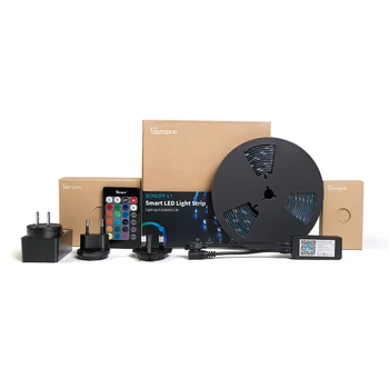 Sonoff L1 2M/5M LED WIFI Light Strip Dimmer Remote Controlled Flexible Smart LED Colorful RGB Light Works With Alexa/Google Home
Sonoff L1 2M/5M LED WIFI Light Strip Dimmer Remote Controlled Flexible Smart LED Colorful RGB Light Works With Alexa/Google Home
