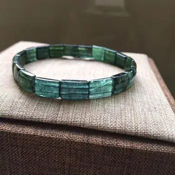 Certificate Natural Brazil Blue Green Tourmaline Bangle Bracelet Women Men Stretch 10mm Rectangle Beads Crystal Stretch AAAAA
Certificate Natural Brazil Blue Green Tourmaline Bangle Bracelet Women Men Stretch 10mm Rectangle Beads Crystal Stretch AAAAA