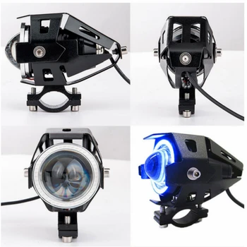 1PCS 12V-80V Angel Eye Motorcycle Light Electric Headlamp LED Refit A Large Lamp Super Bright Fog Lamps U7 Laser LED HeadLights
1PCS 12V-80V Angel Eye Motorcycle Light Electric Headlamp LED Refit A Large Lamp Super Bright Fog Lamps U7 Laser LED HeadLights