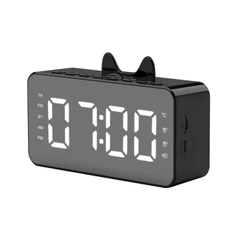 Handsfree Bluetooth Speaker LCD Screen Multifunctional Mirror Alarm Clock Battery Powered Support TF Card HIFI USB Rechargeable
Handsfree Bluetooth Speaker LCD Screen Multifunctional Mirror Alarm Clock Battery Powered Support TF Card HIFI USB Rechargeable