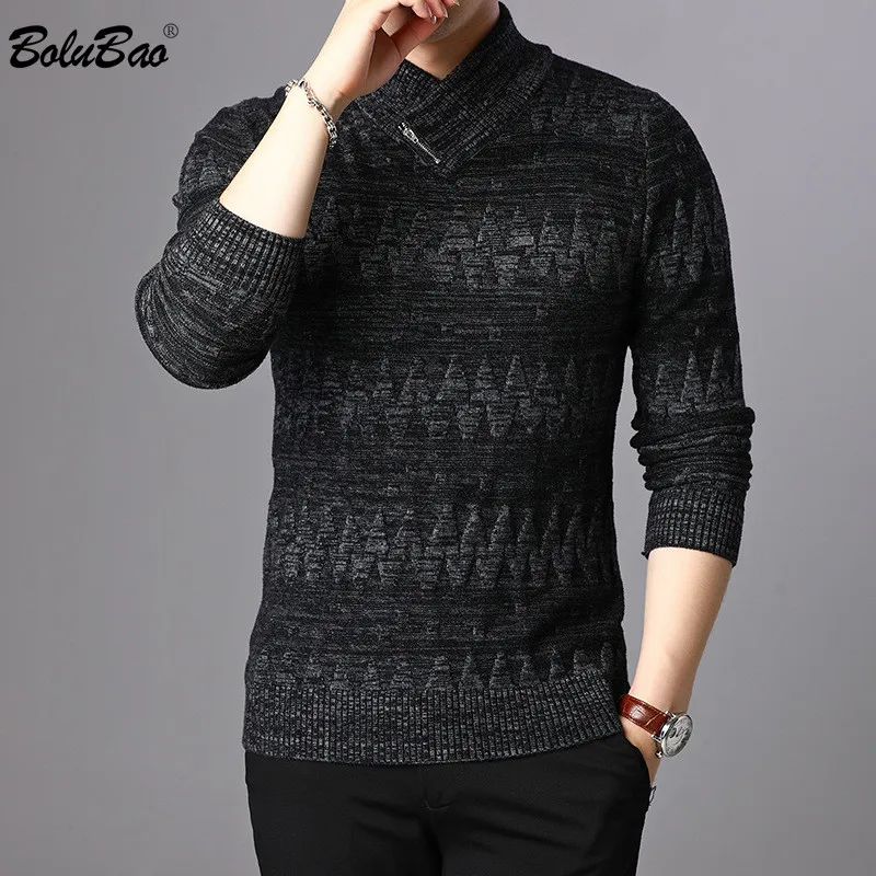 BOLUBAO Men's Turtleneck Sweaters Fashion Brand Men Quality Solid Color Cotton Pullover Male Slim Fit Wild Slim Sweater
BOLUBAO Men's Turtleneck Sweaters Fashion Brand Men Quality Solid Color Cotton Pullover Male Slim Fit Wild Slim Sweater
