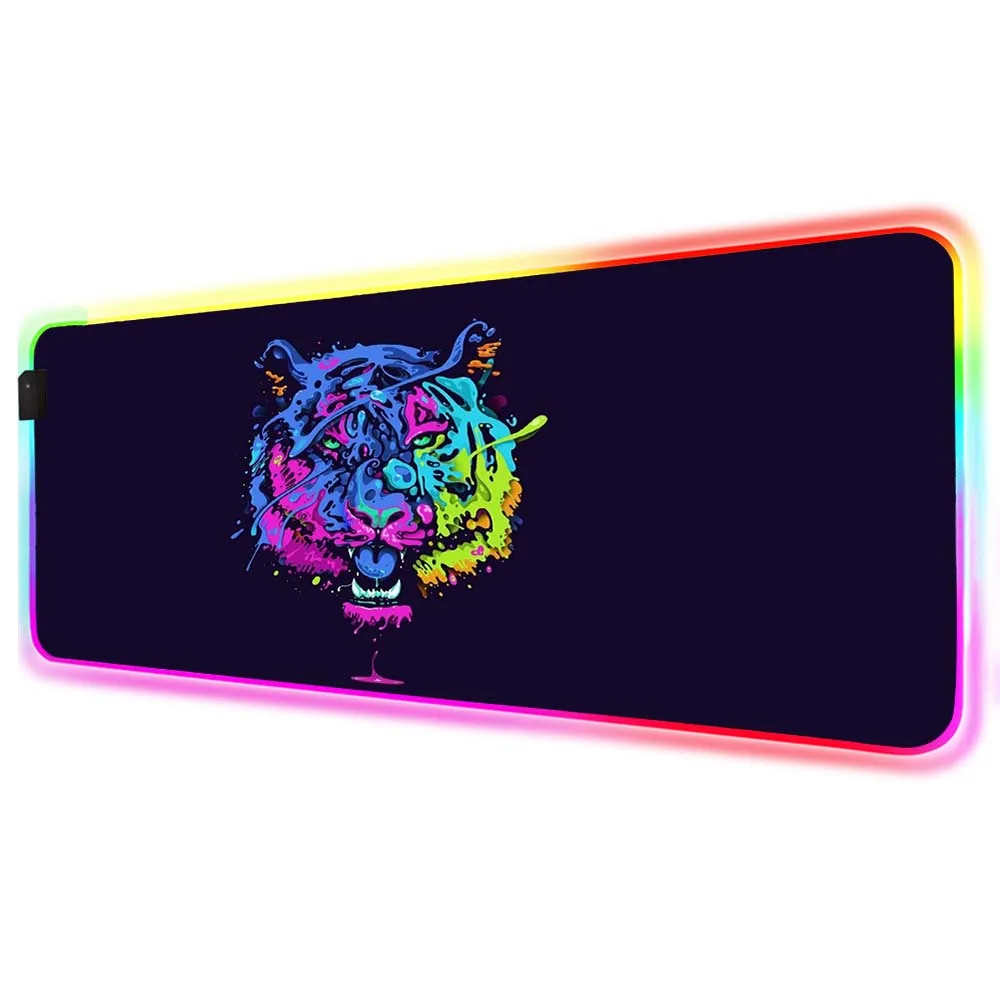 Mairuige Colorful Tiger Game RGB Large Mouse Pad Player Mouse Pad Computer Mouse Pad LED Backlight Muse Pad Keyboard Desk Pad
Mairuige Colorful Tiger Game RGB Large Mouse Pad Player Mouse Pad Computer Mouse Pad LED Backlight Muse Pad Keyboard Desk Pad