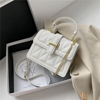 Burminsa Luxury Quilted Mini Hand Bags For Women Fashion Chain Strap Crossbody Bags High Quality Plaid Soft Shoulder Bags 2020 
Burminsa Luxury Quilted Mini Hand Bags For Women Fashion Chain Strap Crossbody Bags High Quality Plaid Soft Shoulder Bags 2020