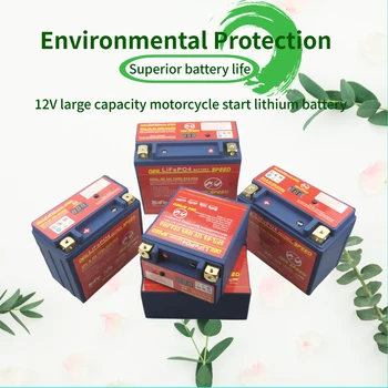 LiFePo4 12V motorcycle battery 4ah 5ah 7ah start ups bateria with BMS storage lithium iron gel battery pack for 125 Motorbike
LiFePo4 12V motorcycle battery 4ah 5ah 7ah start ups bateria with BMS storage lithium iron gel battery pack for 125 Motorbike