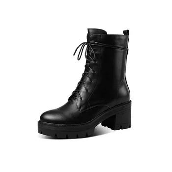 Fashion Genuine Leather Square High Heel Women Boots Casual Round Toe Shoes Basic Handmade Ladies Boots
Fashion Genuine Leather Square High Heel Women Boots Casual Round Toe Shoes Basic Handmade Ladies Boots