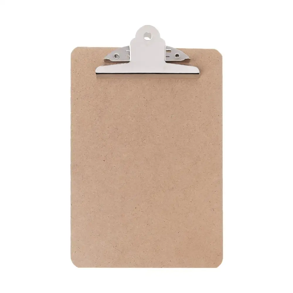 Portable A4/A5 Wooden Writing Clip Board File Hardboard with Batterfly Clip for Office School Stationery Supplies
Portable A4/A5 Wooden Writing Clip Board File Hardboard with Batterfly Clip for Office School Stationery Supplies