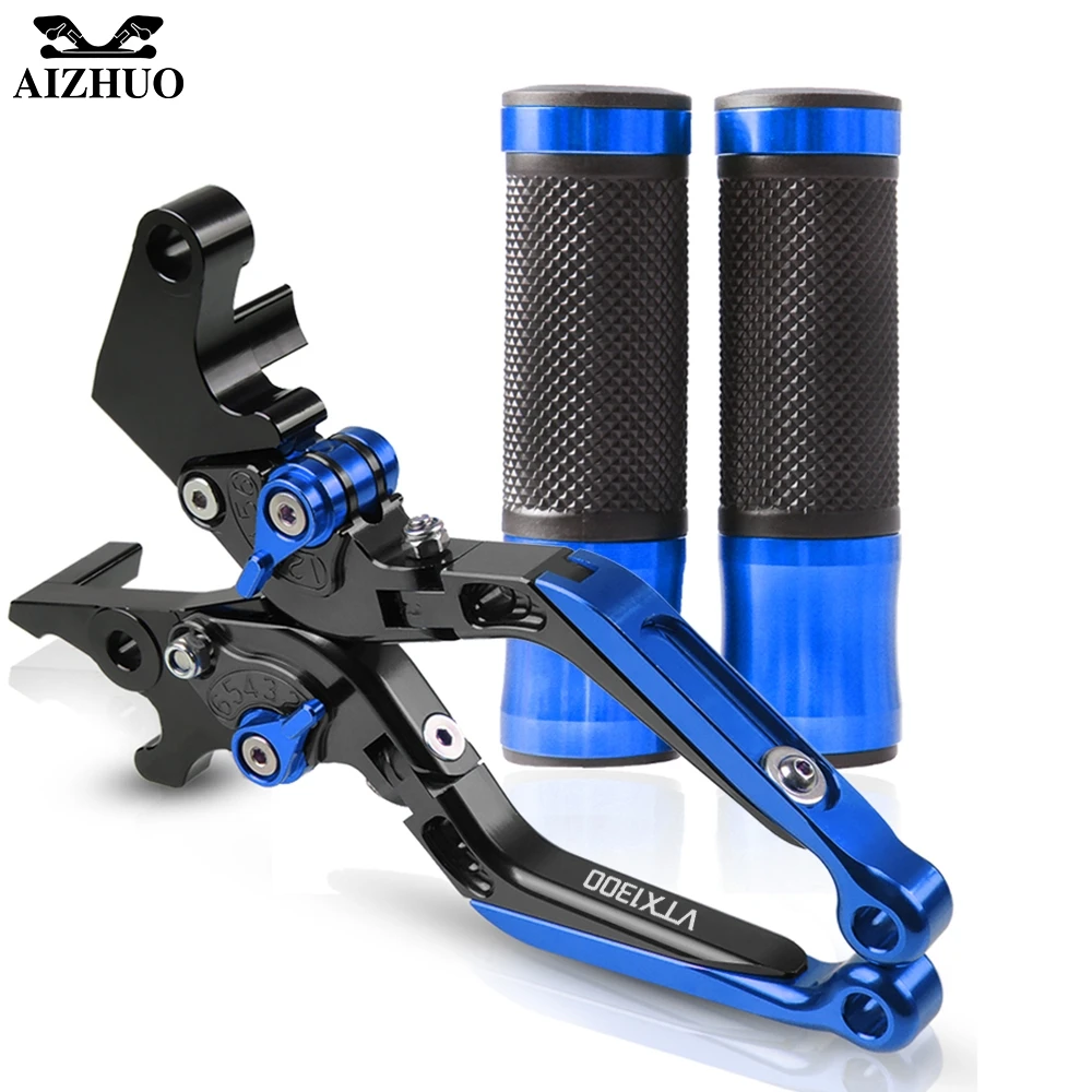 Motorcycle Adjustable Brake Clutch Lever+22MM Handle Grips Handlebar For HONDA VTX1300 VTX 1300 2003 2004 2005-2010
Motorcycle Adjustable Brake Clutch Lever+22MM Handle Grips Handlebar For HONDA VTX1300 VTX 1300 2003 2004 2005-2010