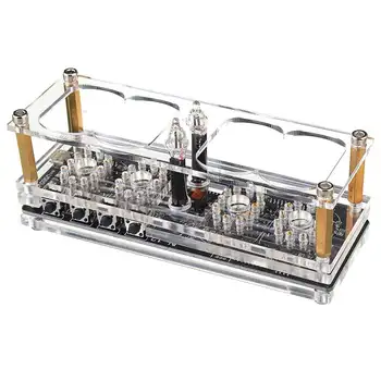 NEW IN-12 Glow Tube Clock 4-bit IN12 Seven-color RGB LED DS3231 Nixie Clock IN-12B Module
NEW IN-12 Glow Tube Clock 4-bit IN12 Seven-color RGB LED DS3231 Nixie Clock IN-12B Module