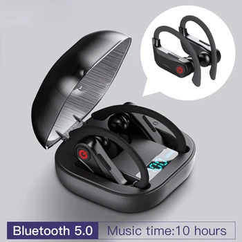 DaoLxi TWS Wireless Earphones Bluetooth 5.0 Stereo Earburds Sport Headphones 950mah Case IPX5 Waterproof Ear Hook Headsets Q62
DaoLxi TWS Wireless Earphones Bluetooth 5.0 Stereo Earburds Sport Headphones 950mah Case IPX5 Waterproof Ear Hook Headsets Q62