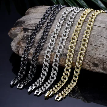 9mm Bracelets Cuban Link Chain Necklace Gold/Silver/Black Color Jewelry Sets Crystal Chain Mens Hip Hop Jewelry Accessories Gift
9mm Bracelets Cuban Link Chain Necklace Gold/Silver/Black Color Jewelry Sets Crystal Chain Mens Hip Hop Jewelry Accessories Gift