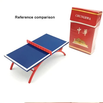 Table Tennis Table Sports Goods Model Toy 1/24 Interior Decoration Layout Sand Table Production Field Application
Table Tennis Table Sports Goods Model Toy 1/24 Interior Decoration Layout Sand Table Production Field Application