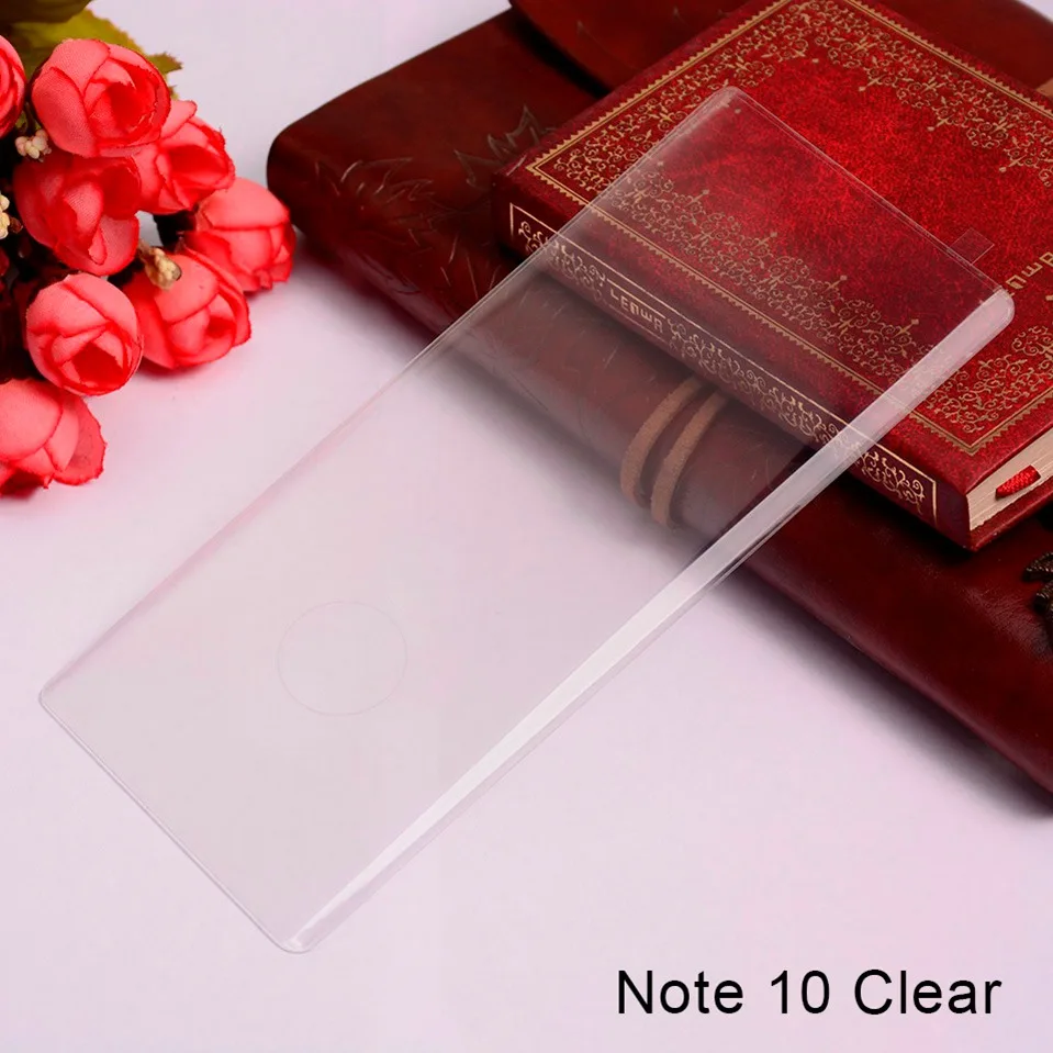 3D Tempered Glass For Samsung Galaxy Note 10 Plus Note10 5G Curved Screen Protective Glass For Samsung Note 9 8 S8 S9 S10 Plus (12)