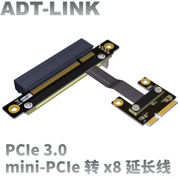ADT-Link mini PCIe (minicard) to PCI Express x8 Extension Cable extender adapter extension cable PCIe x8 card to mini-PICe
ADT-Link mini PCIe (minicard) to PCI Express x8 Extension Cable extender adapter extension cable PCIe x8 card to mini-PICe
