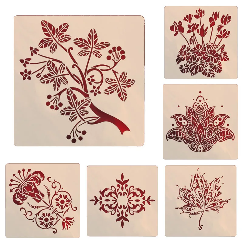 2pc 20*20cm Stencil Mandala Leaf Decor DIY Walls Layering Painting Template Scrapbook Embossing Office School Supplies Reusable
2pc 20*20cm Stencil Mandala Leaf Decor DIY Walls Layering Painting Template Scrapbook Embossing Office School Supplies Reusable