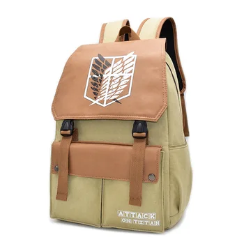 New Attack on Titan Backpack Students Boys Girls Bags Fashion Pattern Attack on Titan Schoolbag Teens Daily Backpack Travel Bag
New Attack on Titan Backpack Students Boys Girls Bags Fashion Pattern Attack on Titan Schoolbag Teens Daily Backpack Travel Bag