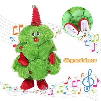 Plush Animated Christmas LED Singing Dancing Tree Toy Musical Light Up Figure Xmas Tree Electric Toy Kids Toys New Year Gift
Plush Animated Christmas LED Singing Dancing Tree Toy Musical Light Up Figure Xmas Tree Electric Toy Kids Toys New Year Gift