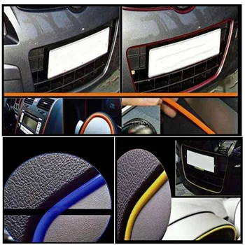 5M Car Flexible Interior Exterior Decoration Stripes Molding Trim Dashboard Door Edge for Car Auto Accessories 
5M Car Flexible Interior Exterior Decoration Stripes Molding Trim Dashboard Door Edge for Car Auto Accessories