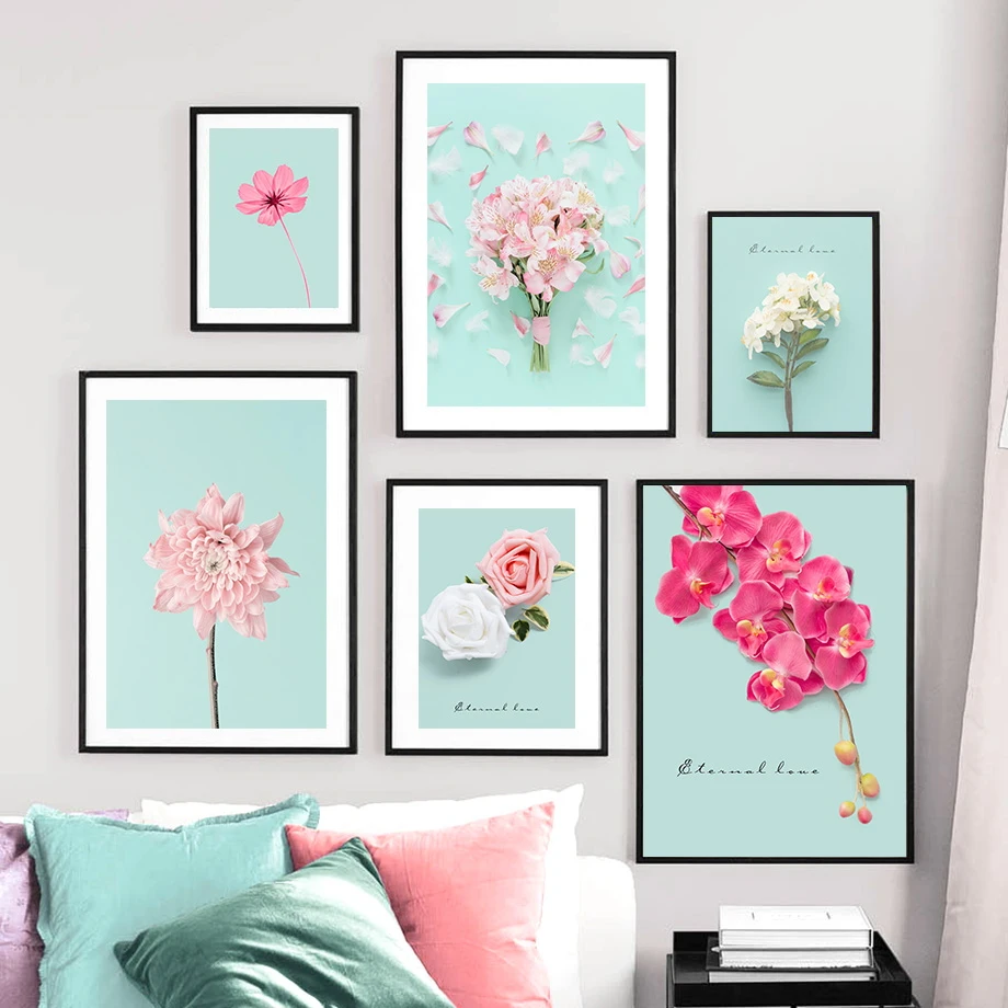 Flower Cherry Blossom rose Phalaenopsis Wall Art Canvas Painting Nordic Posters And Prints Wall Pictures For Living Room Decor
Flower Cherry Blossom rose Phalaenopsis Wall Art Canvas Painting Nordic Posters And Prints Wall Pictures For Living Room Decor