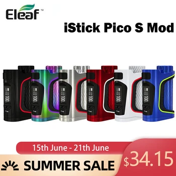 iStick Pico S 100W with 21700 Battery iStick Pico S Box MOD E-Cigarettes Vape Electronic Cigarette Fit ELLO VATE Tank
iStick Pico S 100W with 21700 Battery iStick Pico S Box MOD E-Cigarettes Vape Electronic Cigarette Fit ELLO VATE Tank