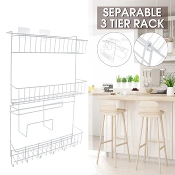 Multifunctional Home Kitchen Storage Rack Refrigerator Nail-free Side Rack Plastic Wrap Paper Towel Storage Rack Household Shelf
Multifunctional Home Kitchen Storage Rack Refrigerator Nail-free Side Rack Plastic Wrap Paper Towel Storage Rack Household Shelf