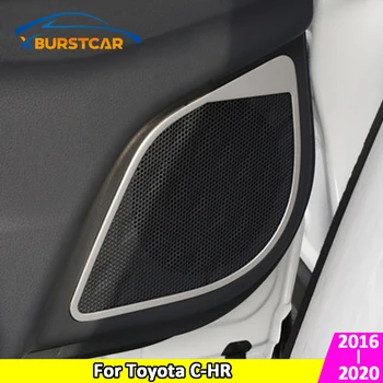 Xburstar for Toyota C-HR CHR 2016 - 2020 Car Inner Door Audio Circle Trim Stainless Steel Audio Speaker Loudspeaker Frame Cover
Xburstar for Toyota C-HR CHR 2016 - 2020 Car Inner Door Audio Circle Trim Stainless Steel Audio Speaker Loudspeaker Frame Cover
