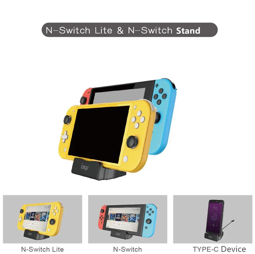 Portable Mini Game Charger Bracket Charging Stand Holder Bracket Holder Base for Nintend Switch and Nintend Switch Lite Console
Portable Mini Game Charger Bracket Charging Stand Holder Bracket Holder Base for Nintend Switch and Nintend Switch Lite Console