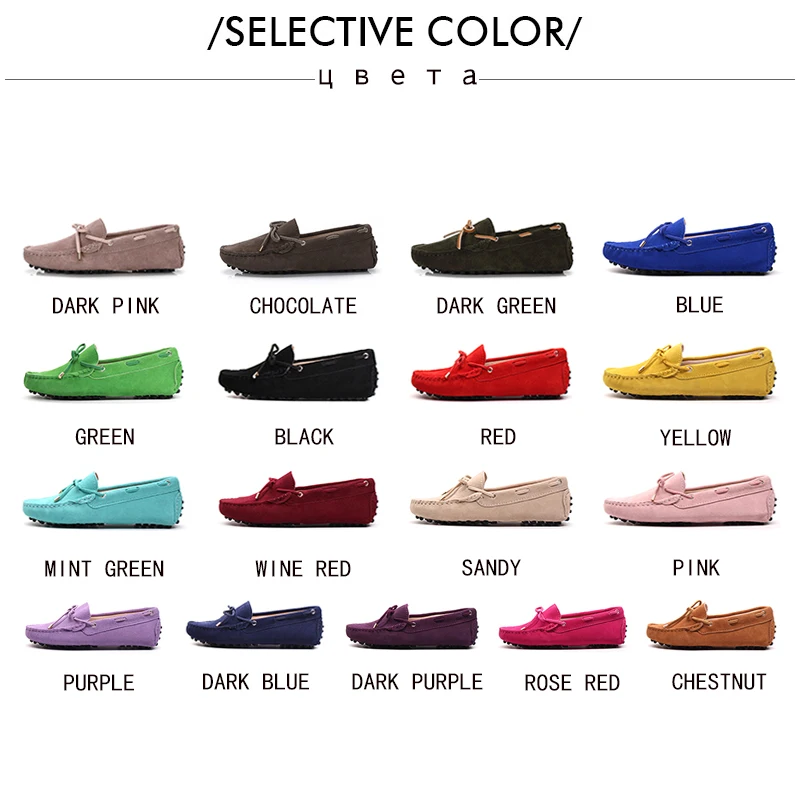 Womens Summer Moccasin Shoes