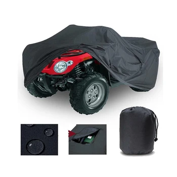 Quad Bike ATV Cover Black 4-wheel Washable Breathable Useful Practical
Quad Bike ATV Cover Black 4-wheel Washable Breathable Useful Practical