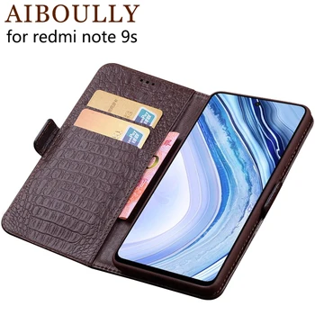 Genuine Leather Flip Case For Xiaomi Redmi Note 9S Protective Phone Cover For Redmi Note 9S Leather Wallet Silicon Case
Genuine Leather Flip Case For Xiaomi Redmi Note 9S Protective Phone Cover For Redmi Note 9S Leather Wallet Silicon Case