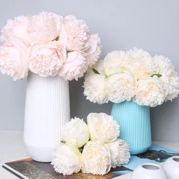 1 bundle 5pc Big Peony Artifcial Silk Flower Wedding Bouquet Decor White Peony Home Display Fake Flower Pack Heart Peony Pink Ro
1 bundle 5pc Big Peony Artifcial Silk Flower Wedding Bouquet Decor White Peony Home Display Fake Flower Pack Heart Peony Pink Ro