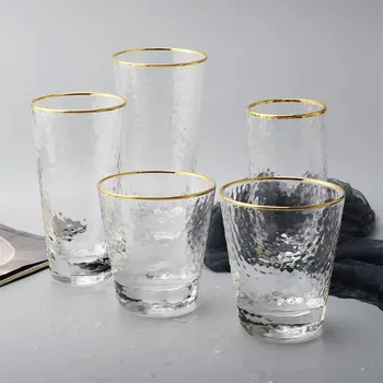 Gold Inlay Edge Glass Cup Coffee Milk Tea Cup Whiskey Stemless Wine Glass Cup Water Glasses For Drinking Creative Gift Drinkware
Gold Inlay Edge Glass Cup Coffee Milk Tea Cup Whiskey Stemless Wine Glass Cup Water Glasses For Drinking Creative Gift Drinkware