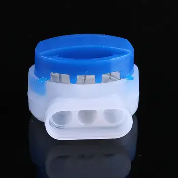 10Pcs 3 Wire Connectors Electrical Waterproof 314-box Self-stripping Grease Terminal Block Dust-proof Moisture Resistant 
10Pcs 3 Wire Connectors Electrical Waterproof 314-box Self-stripping Grease Terminal Block Dust-proof Moisture Resistant