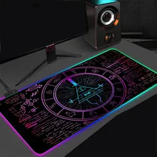 Game Mousepad RGB Personality Mathematician Digital LED Game Accessories Computer Keyboard Carpet Pad PC Notebook Gamer Desk Mat
Game Mousepad RGB Personality Mathematician Digital LED Game Accessories Computer Keyboard Carpet Pad PC Notebook Gamer Desk Mat
