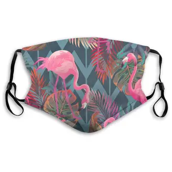 Pink Flamingo and Leaves Pattern Dust Mask with 2Pcs Filters,Anti Dust Mouth Mask,Reusable Face Mask
Pink Flamingo and Leaves Pattern Dust Mask with 2Pcs Filters,Anti Dust Mouth Mask,Reusable Face Mask
