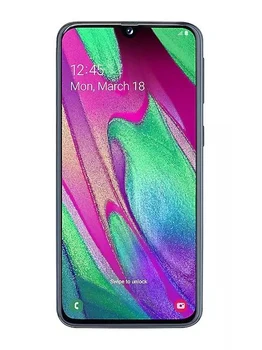 Samsung Galaxy A40 SM-A405F, 15 cm (5.9"), 4 GB, 64 GB, 16 MP, Android 9.0, Black
Samsung Galaxy A40 SM-A405F, 15 cm (5.9"), 4 GB, 64 GB, 16 MP, Android 9.0, Black