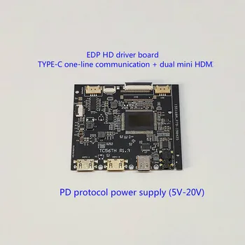 Ultra-thin EDP Driver Board TYPE-C One-line Connection + Dual Mini HDMI HD Driver Board 1080p
Ultra-thin EDP Driver Board TYPE-C One-line Connection + Dual Mini HDMI HD Driver Board 1080p