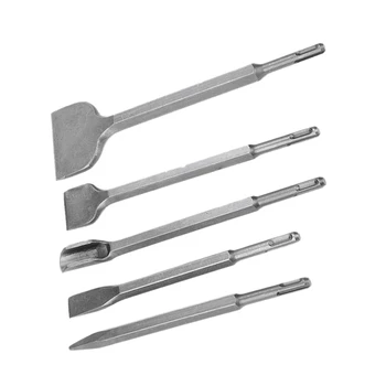 5Pcs Rotary Hammer Chisel Bit Different Type Sds Plus Bits Chisel Set For Electric Rotary Hammer
5Pcs Rotary Hammer Chisel Bit Different Type Sds Plus Bits Chisel Set For Electric Rotary Hammer