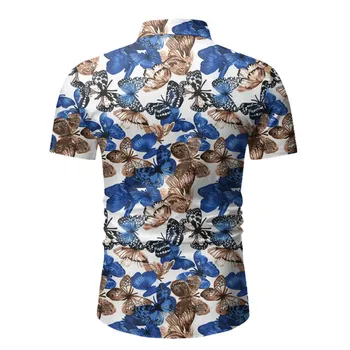 Men Casual Summer Printed Button Short Sleeve Hawaiian T-Shirt Top Blouse New Arrivals Slim Fit Male Shirt Solid Long Sleeve Bri
Men Casual Summer Printed Button Short Sleeve Hawaiian T-Shirt Top Blouse New Arrivals Slim Fit Male Shirt Solid Long Sleeve Bri
