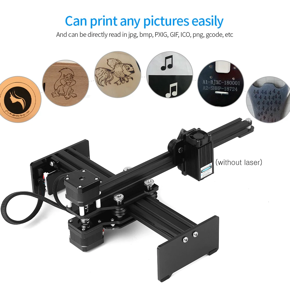 Fast Desktop Laser Engraver Linkable Computer Android Mobile APP Operation Mini Carving DIY Laser Logo Mark Printer Working
Fast Desktop Laser Engraver Linkable Computer Android Mobile APP Operation Mini Carving DIY Laser Logo Mark Printer Working