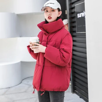 Warm jacket women jacket female hooded jacket long thick simple cotton pike slim jacket female jacket
Warm jacket women jacket female hooded jacket long thick simple cotton pike slim jacket female jacket