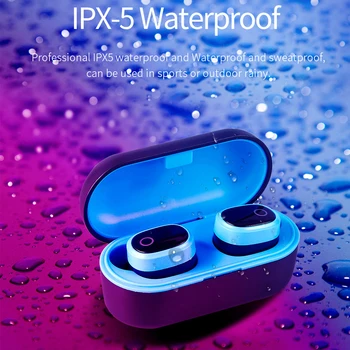 A9 TWS Bluetooth Earphone Mini Wireless Earbuds IPX5 Waterproof Sports Stereo Headset with Mic For Xiaomi Huawei Phone
A9 TWS Bluetooth Earphone Mini Wireless Earbuds IPX5 Waterproof Sports Stereo Headset with Mic For Xiaomi Huawei Phone