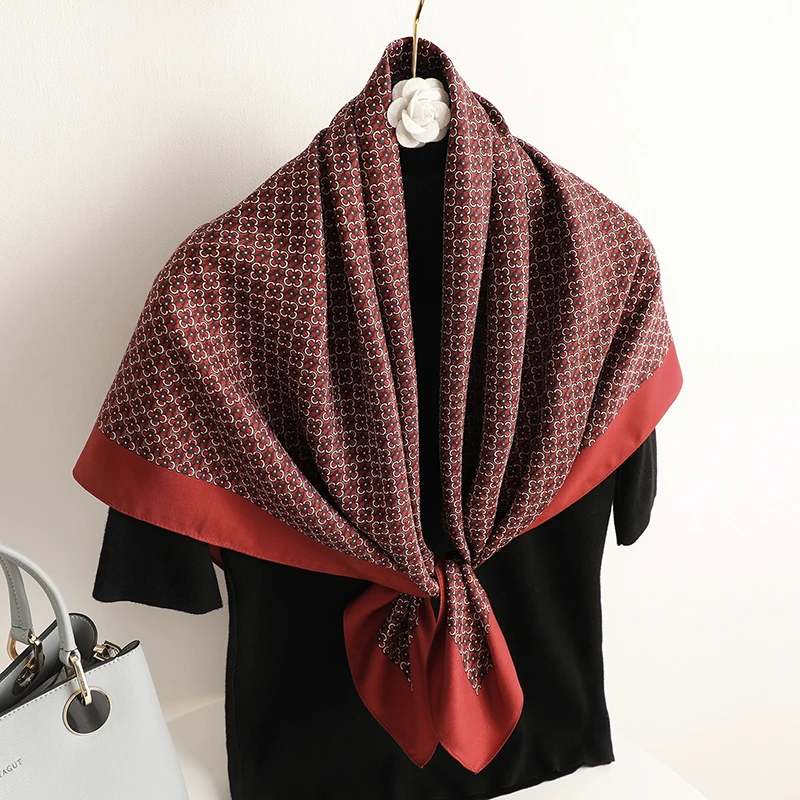 2022 New Print Square Scarf Shawl Wrap Women Twill Scarves Hijab Summer Soft Headband Kerchief Bandana Beach Hair Band Foulard
2022 New Print Square Scarf Shawl Wrap Women Twill Scarves Hijab Summer Soft Headband Kerchief Bandana Beach Hair Band Foulard